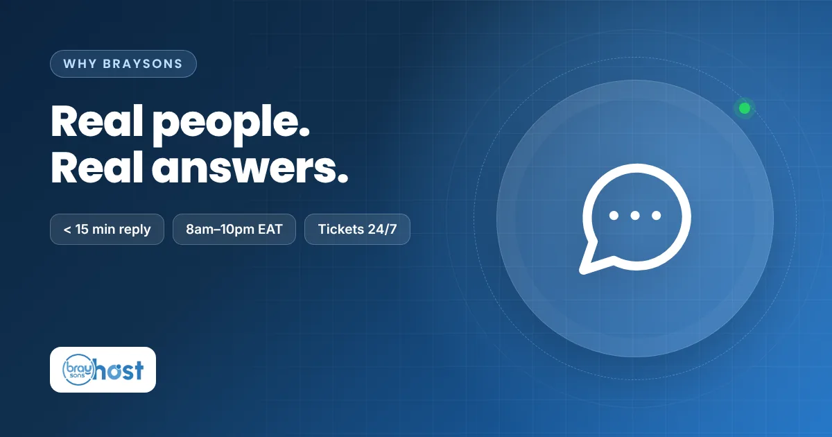 Real people. Real answers. — Why Braysons